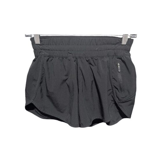 LULULEMON ATHLETICA Tracker Short V '4" In Black Size 4 - Picture 4 of 5